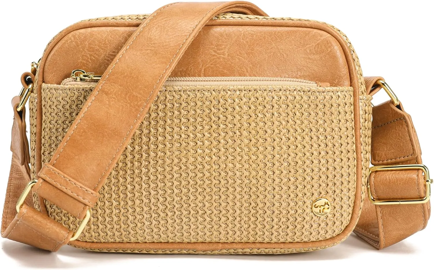 AOCINA RFID Straw Summer Purses for Women 2025 Woven Crossbody Bags Shoulder Handbags for Everyday Beach Travel Vacation