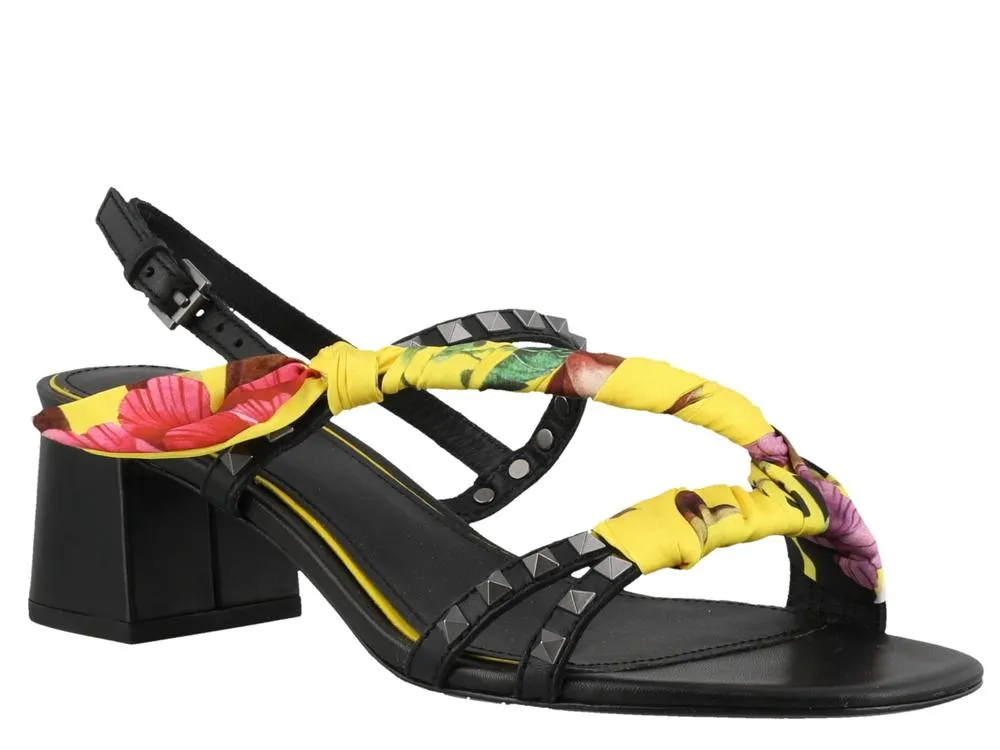 Ash Iconic Studded Wrap Detail Sandals