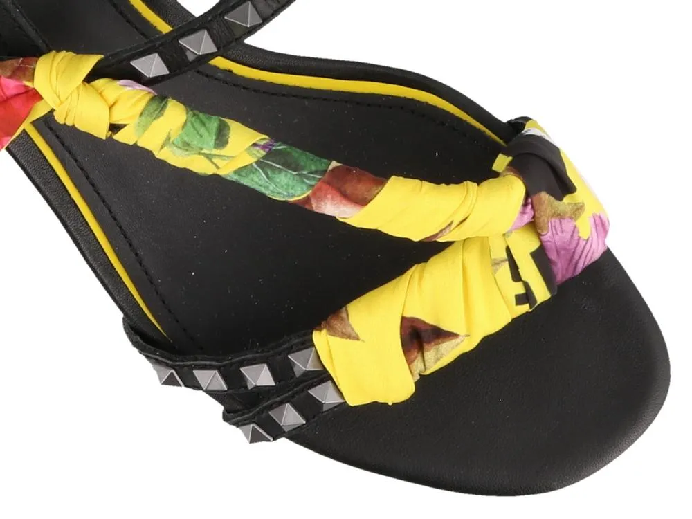 Ash Iconic Studded Wrap Detail Sandals