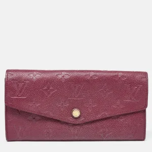 Aurore Monogram Empreinte Leather Curieuse Wallet