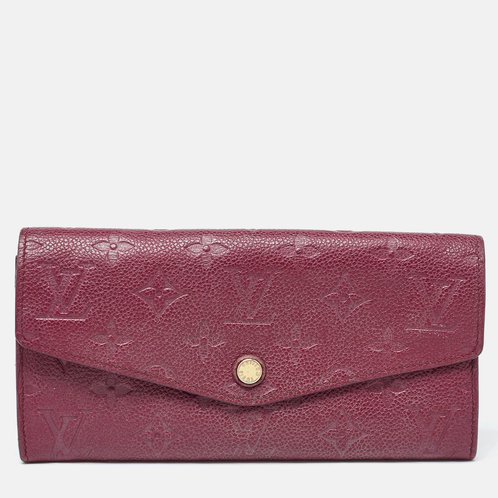 Aurore Monogram Empreinte Leather Curieuse Wallet