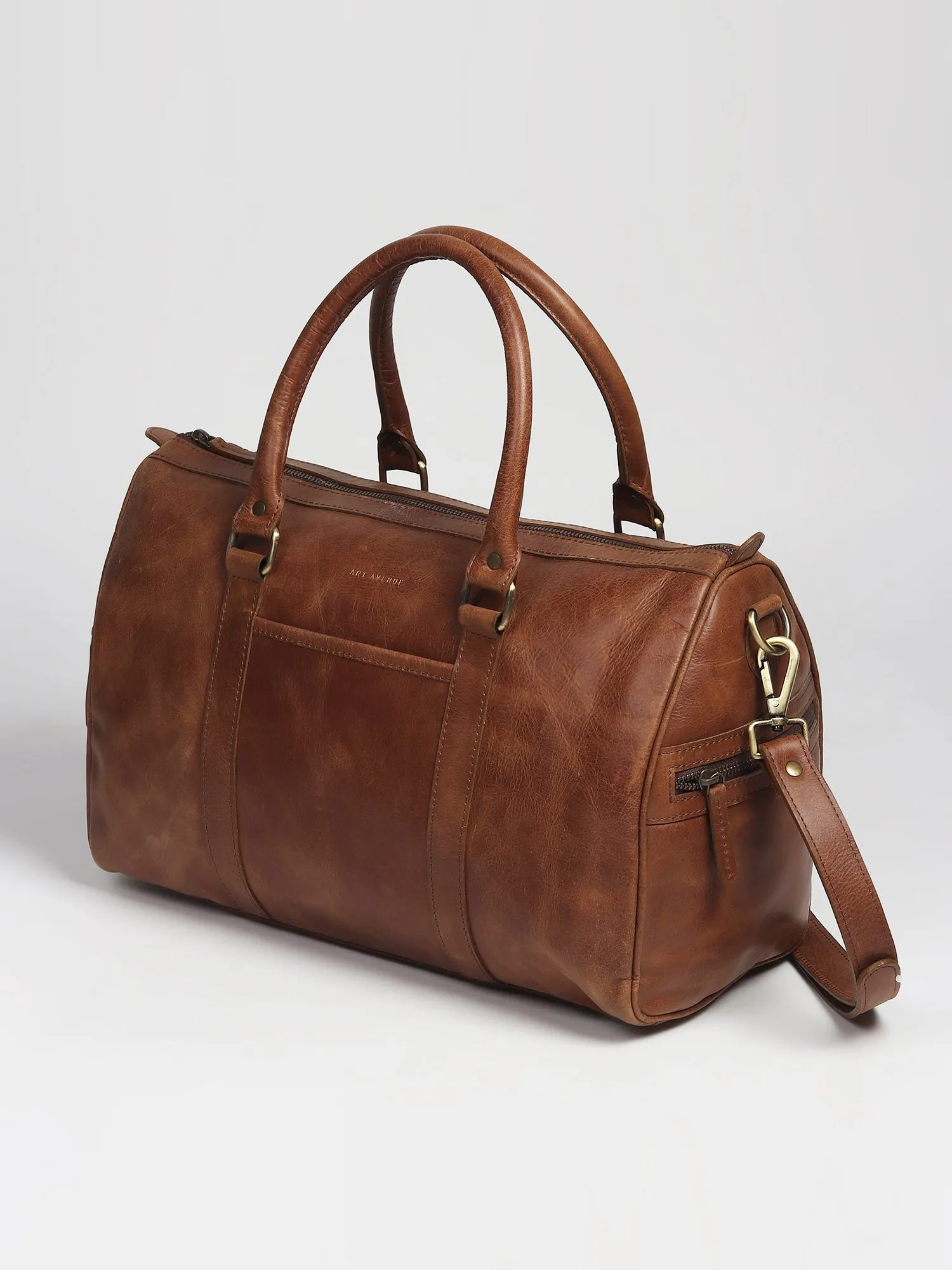 AVIATOR  - LEATHER  Duffle BAG