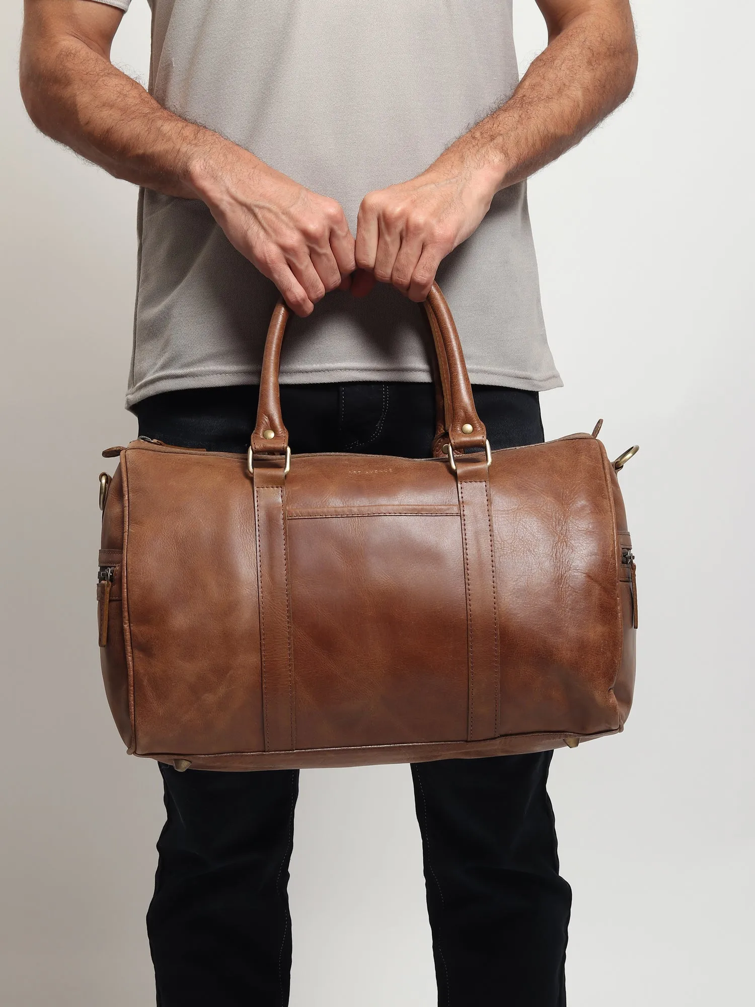 AVIATOR  - LEATHER  Duffle BAG