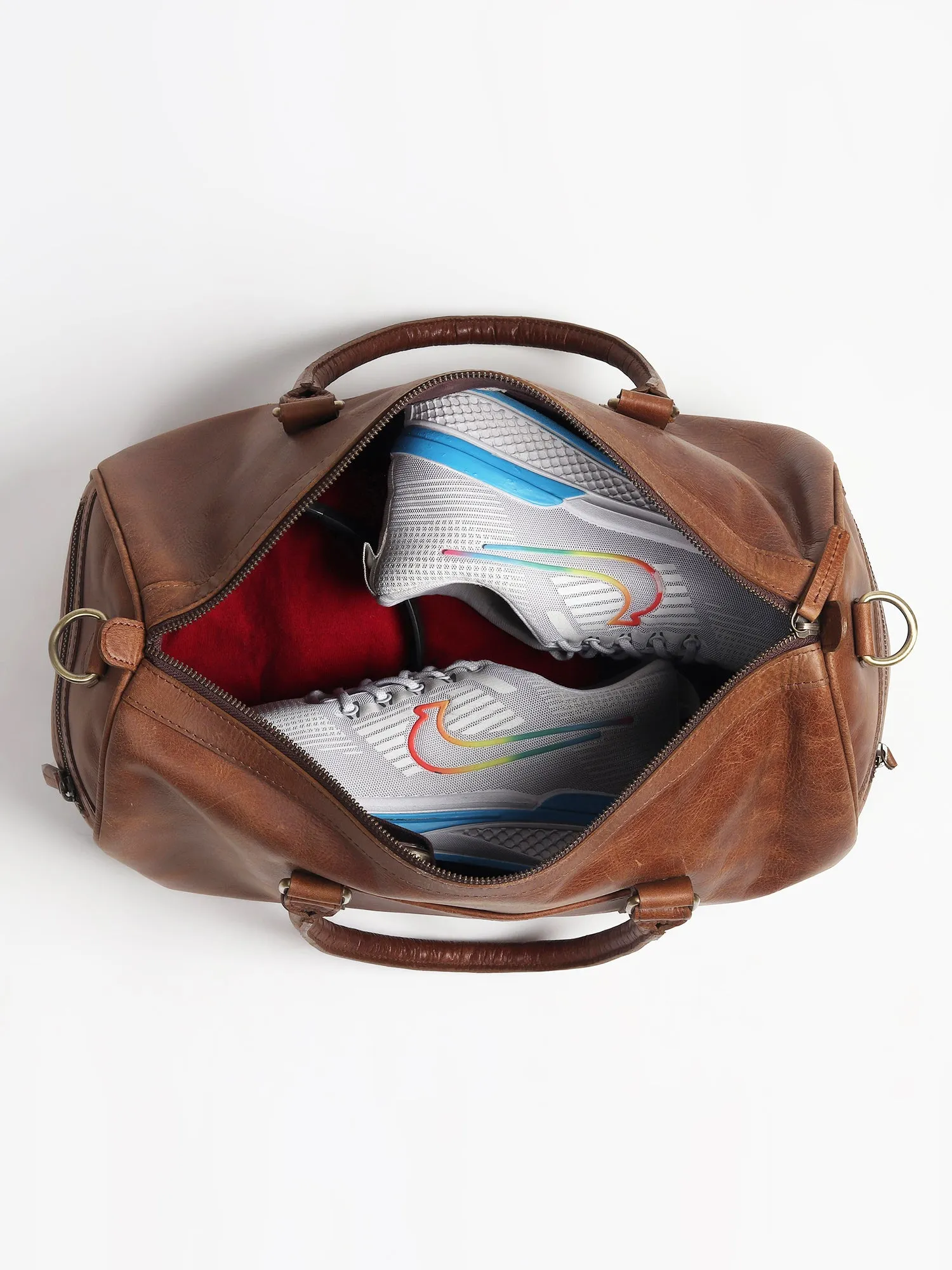 AVIATOR  - LEATHER  Duffle BAG
