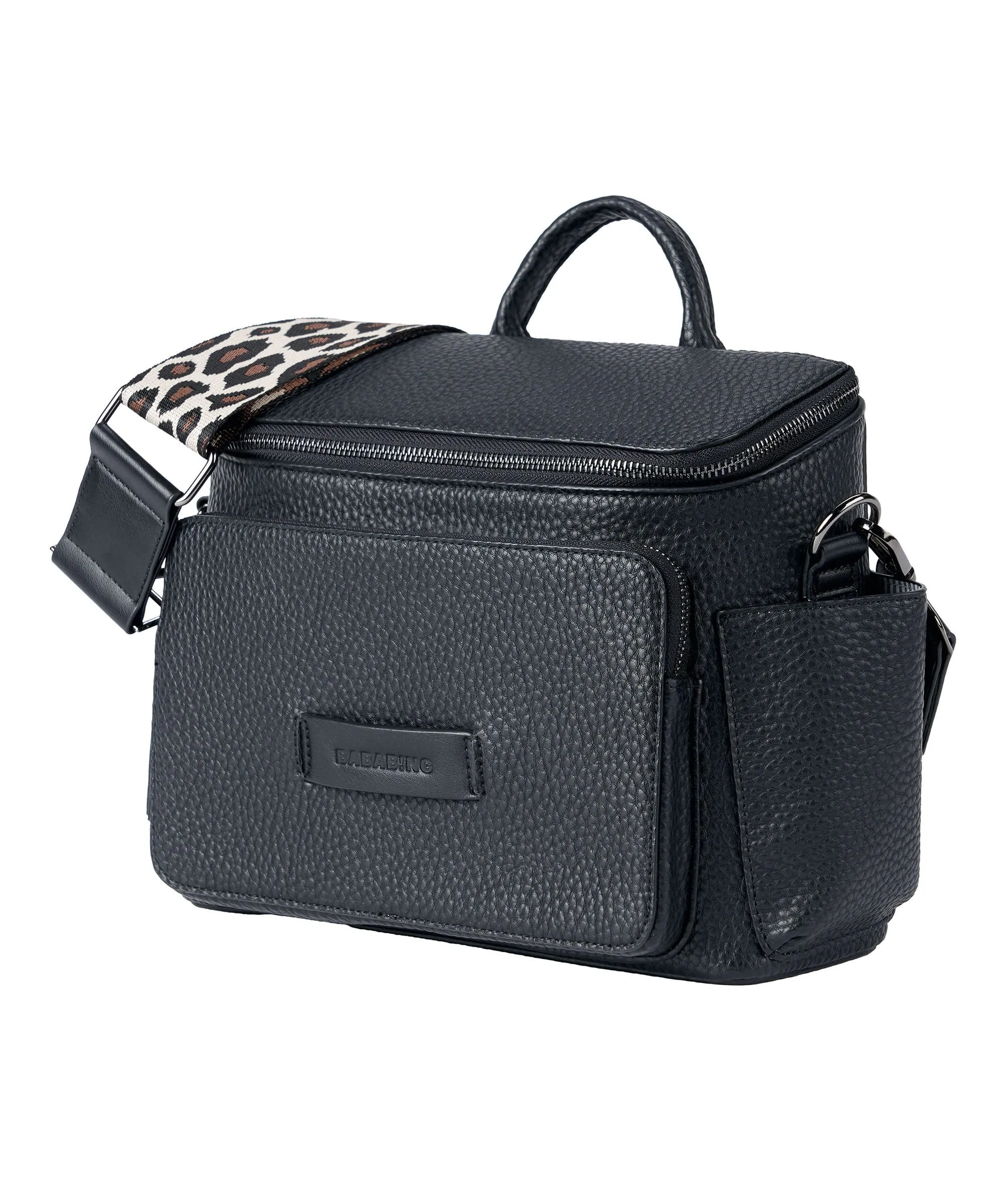 Bababing Isla Cross Body Vegan Leather Daypac - Black