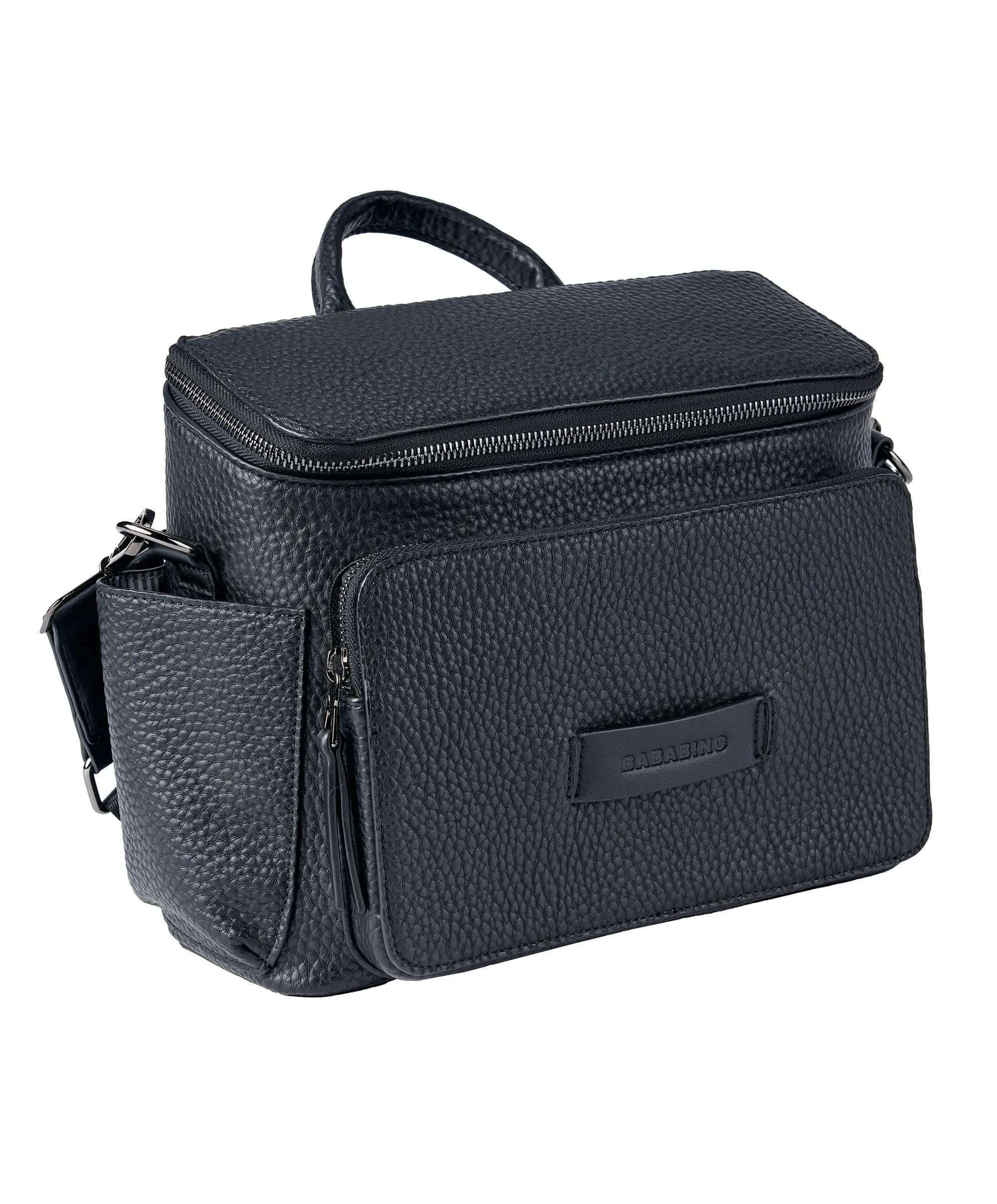 Bababing Isla Cross Body Vegan Leather Daypac - Black