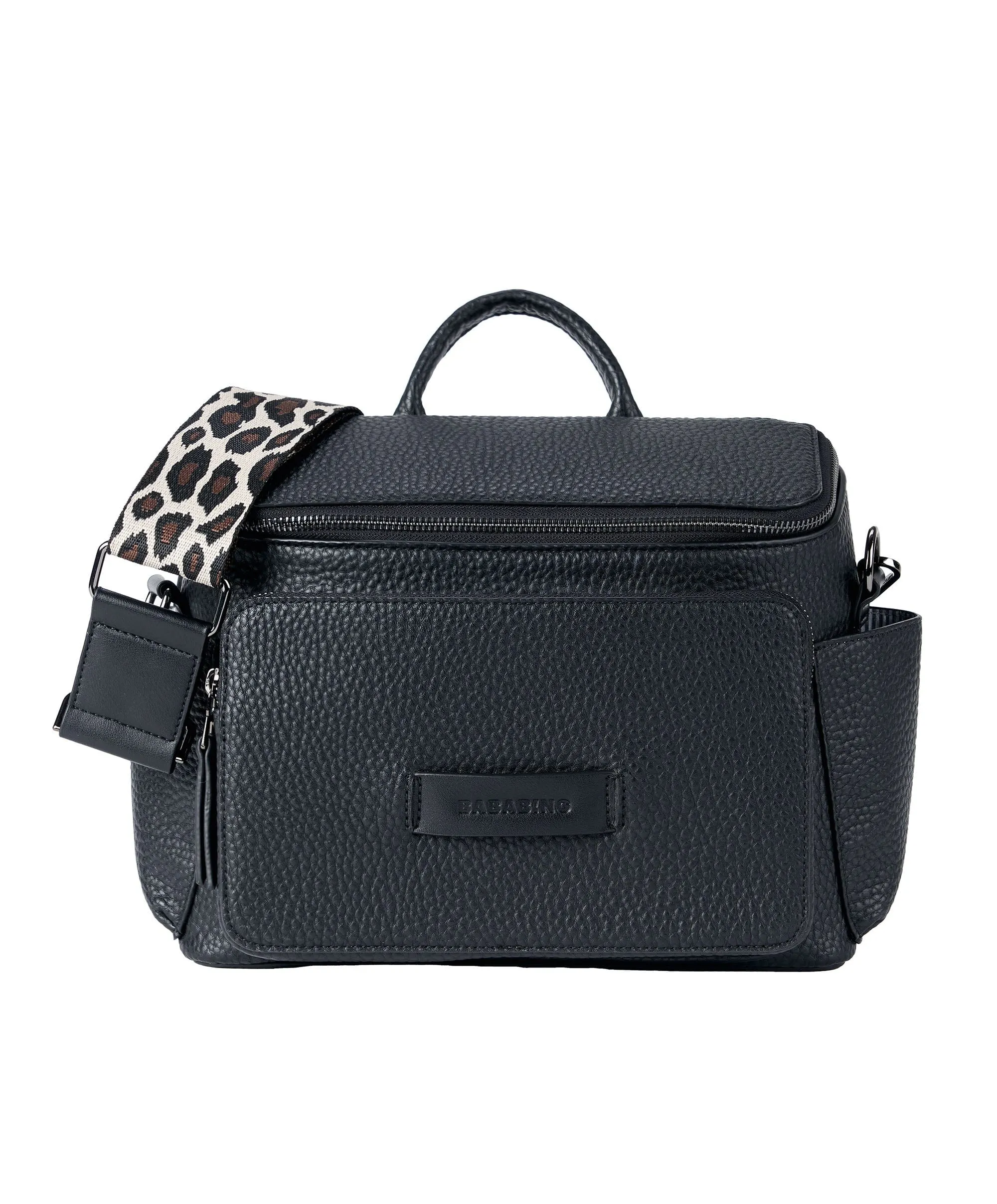 Bababing Isla Cross Body Vegan Leather Daypac - Black