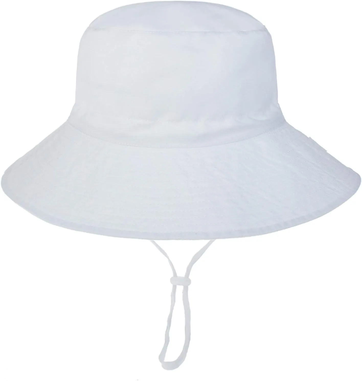 Baby Sun Hat Toddler Summer UPF 50  Sun Protection Baby Boy Girls Hats Beach Hats Wide Brim Adjustable Bucket Hat