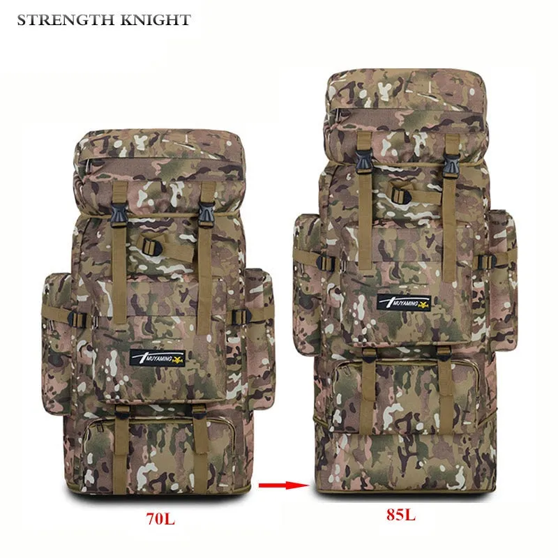 Backpack Nylon Waterproof Military Camouflage Molle Army Men Rucksack Travel