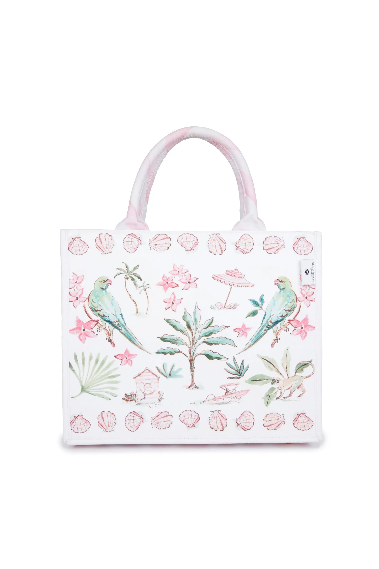 Barbados Canvas Tote Bag x Susannah Garrod