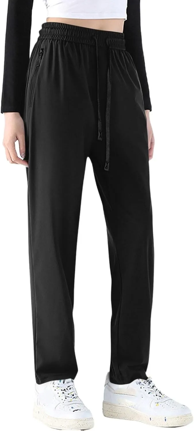 Beeswan Pants for Women Ultra Stretch Breathable Casual Pant Quick Drying Stretch Active Trousers Over 50