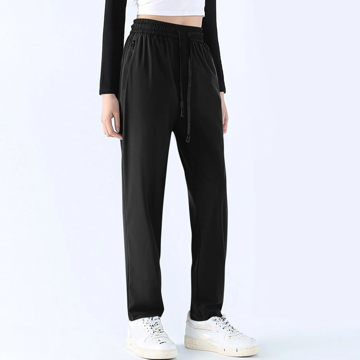 Beeswan Pants for Women Ultra Stretch Breathable Casual Pant Quick Drying Stretch Active Trousers Over 50