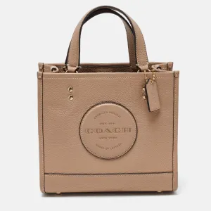 Beige Leather 22 Dempsey Tote