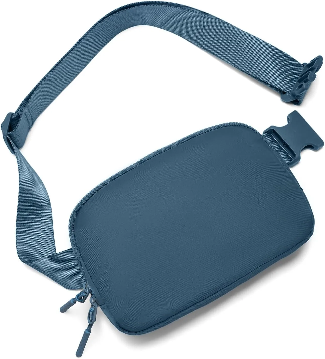 Belt Bag Fanny Pack Crossbody Bags for Women Two-Way Zip Closure Fashion Waist Packs with Adjustable Strap Teen Girl Gifts Trendy Stuff Gifts for Women Teenage Girls (Navy)