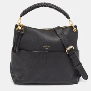 Black Monogram Empreinte Leather Maida Bag