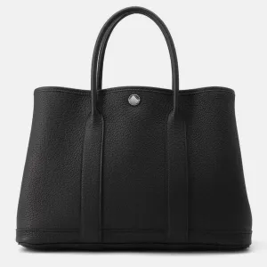 Black Negonda Leather Garden Party Bag TPM