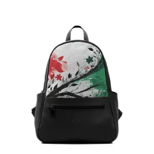 Black Vivid Backpack Palestine up