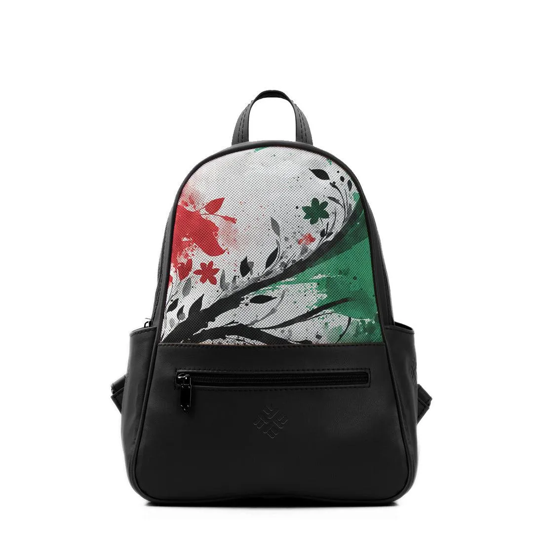 Black Vivid Backpack Palestine up