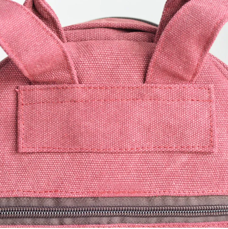 Boho Women's Canvas Backpack Purse Small Canvas Rucksack