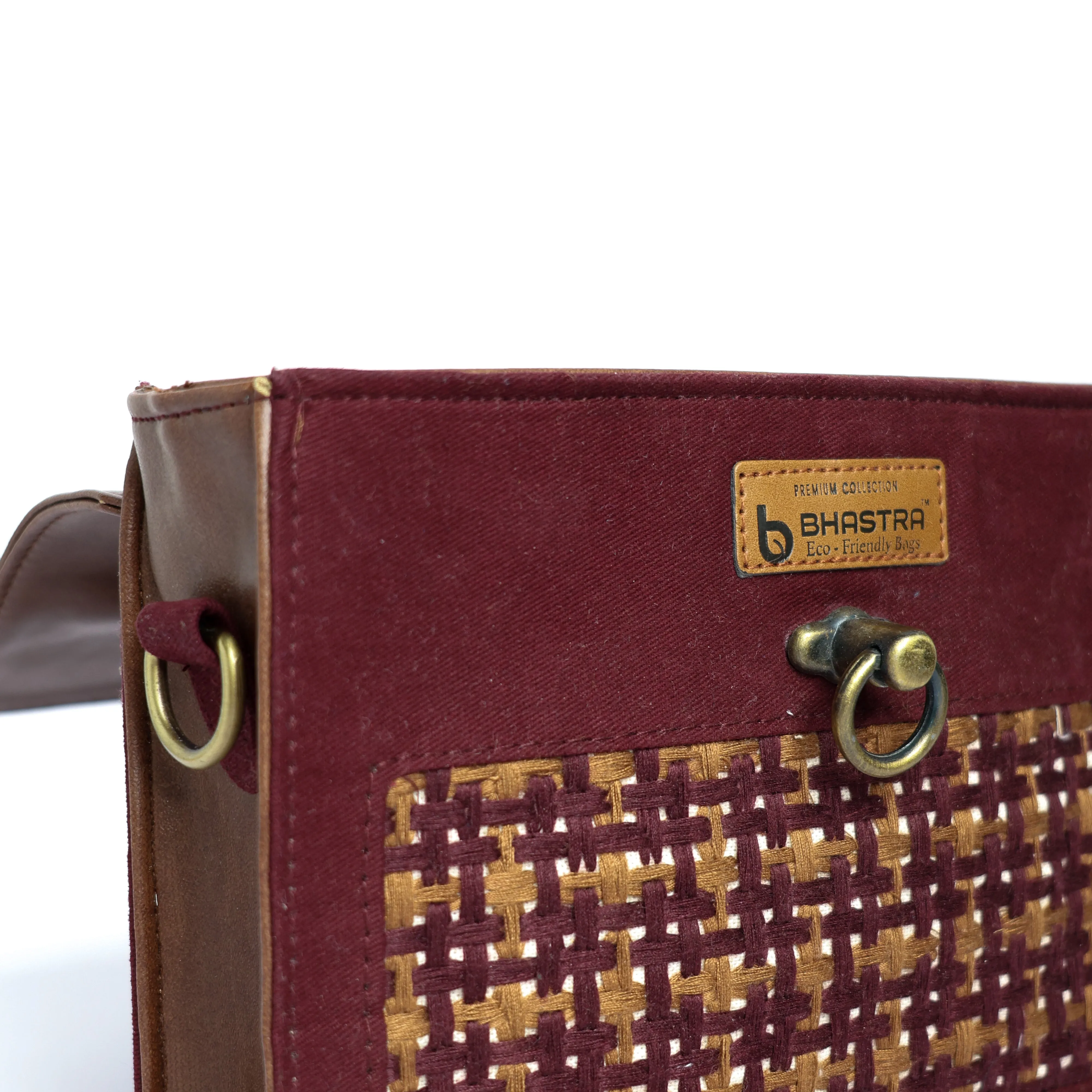 Burgundy Inara Sling Bag