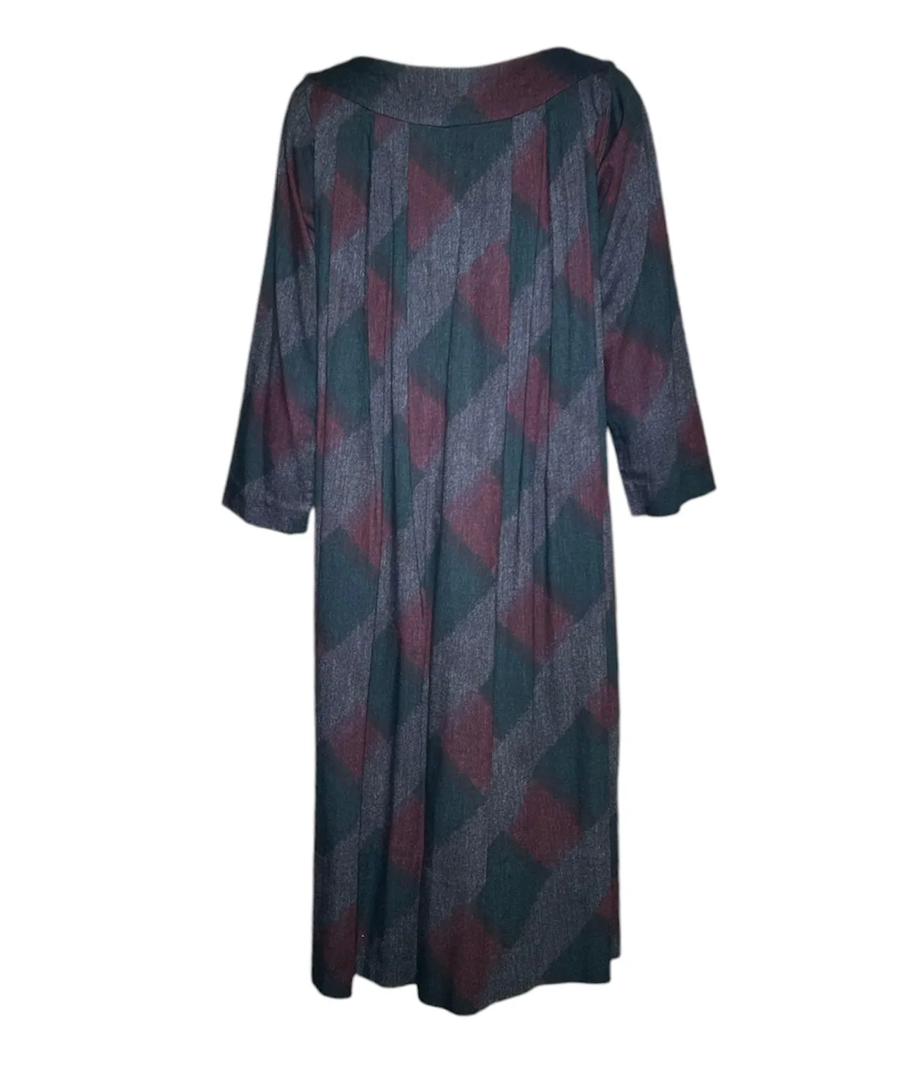 Claire McCardell 1950's Monastic Gingham Cotton Dress