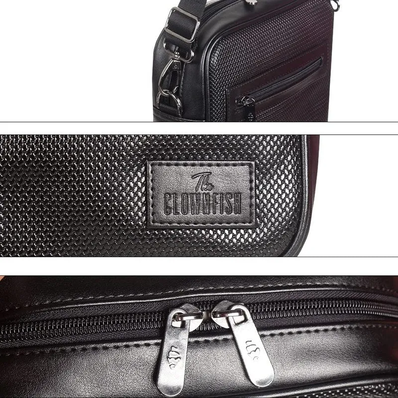 Combo: 2 Faux Leather Stylish Sling & Cross-Body Bags | 8L Capacity | Chocolate Brown