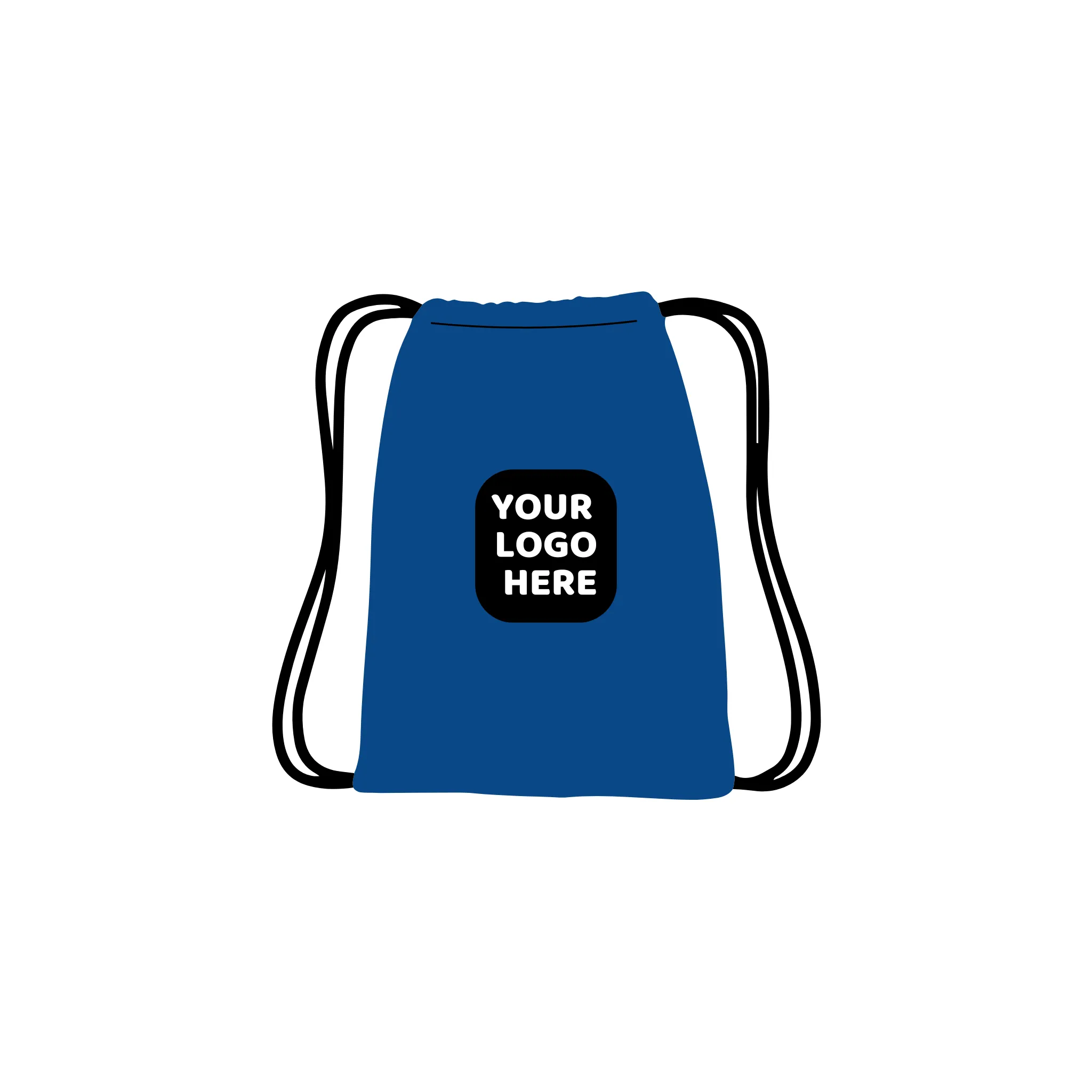 Custom Logo Drawstring Backpacks