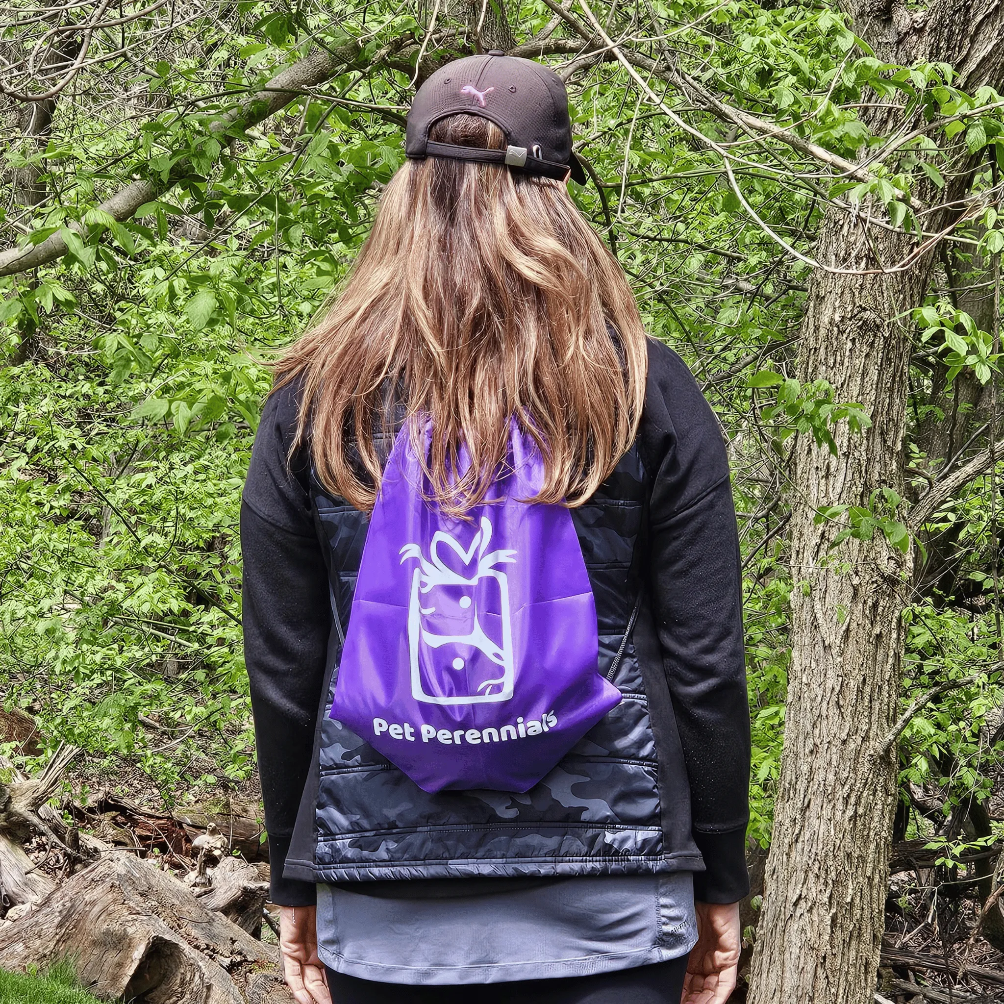 Custom Logo Drawstring Backpacks