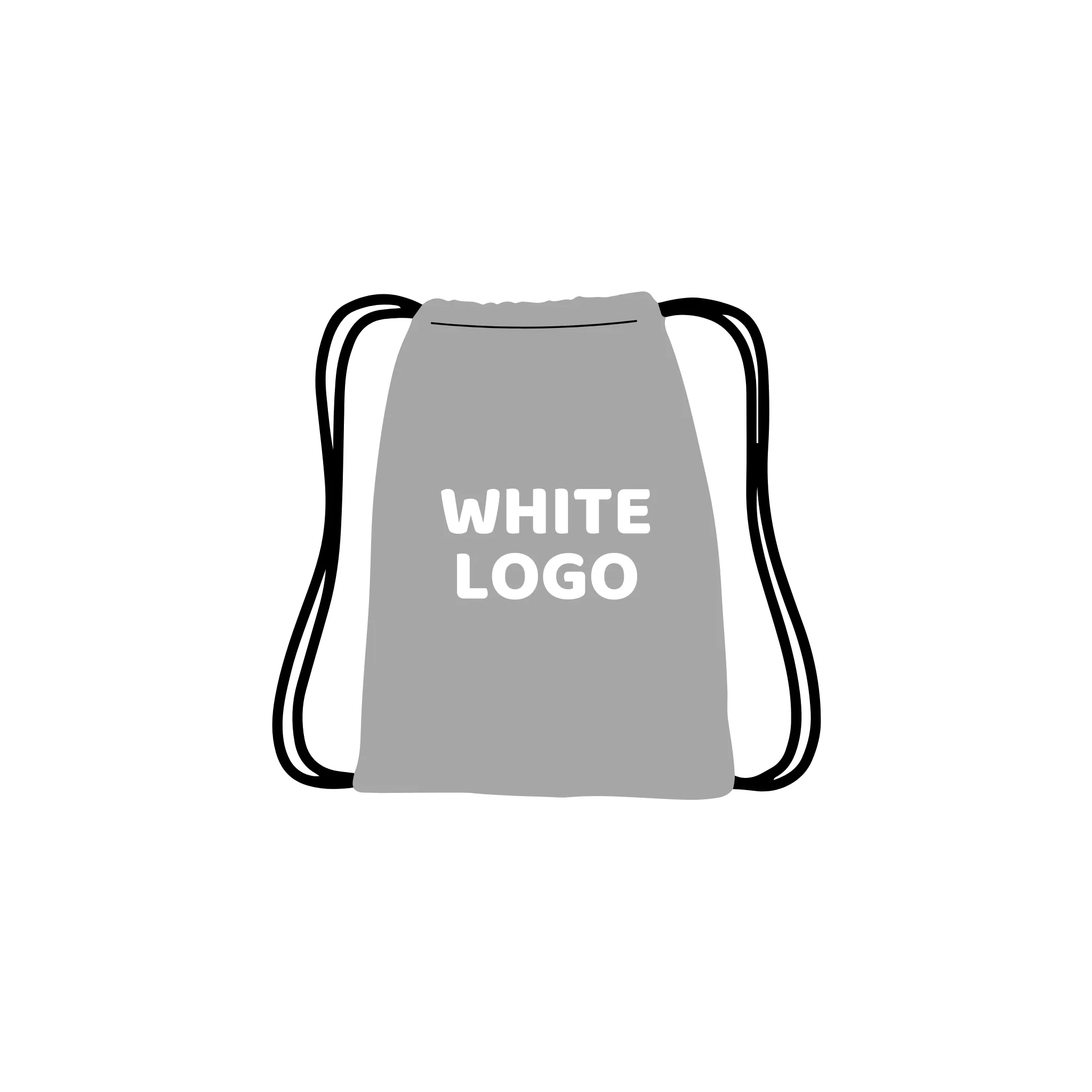 Custom Logo Drawstring Backpacks