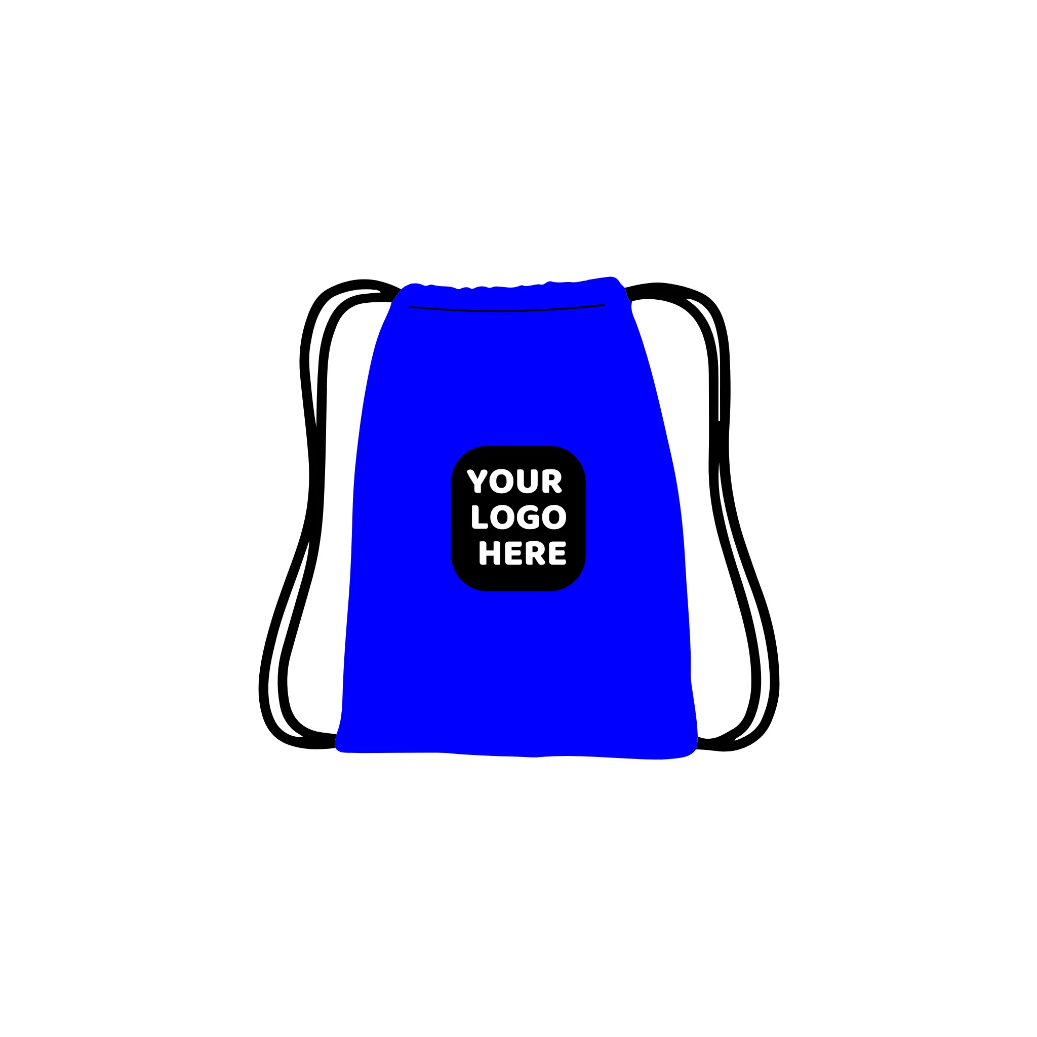 Custom Logo Drawstring Backpacks