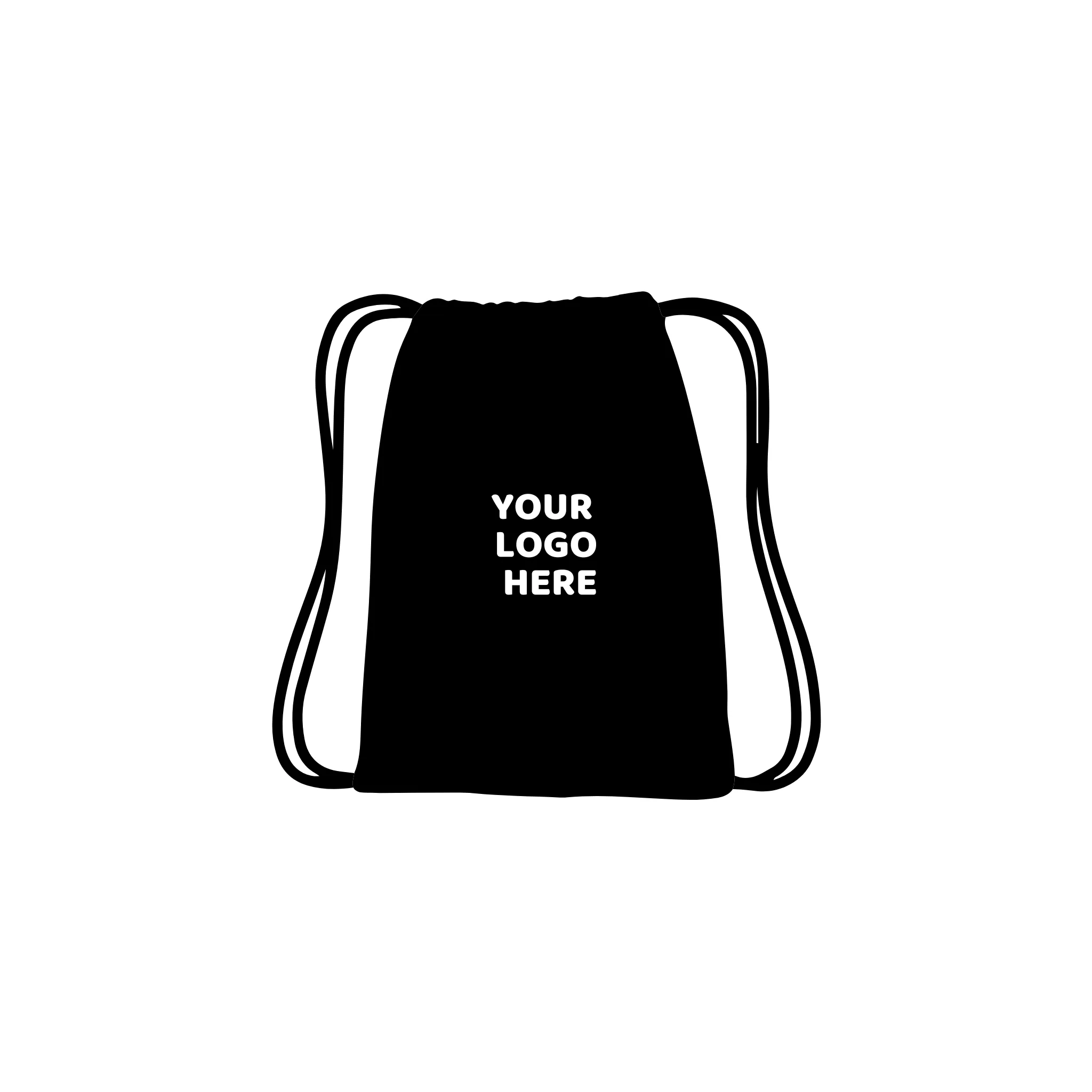 Custom Logo Drawstring Backpacks