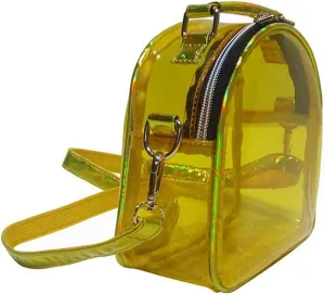 Downupdown Women Crossbody Bag Jelly Bag PVC Clear Purse Handbag Transparent Satchel-style-handbags Small Beach Bag