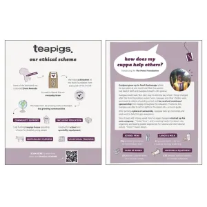 Ethical Scheme Tent Card