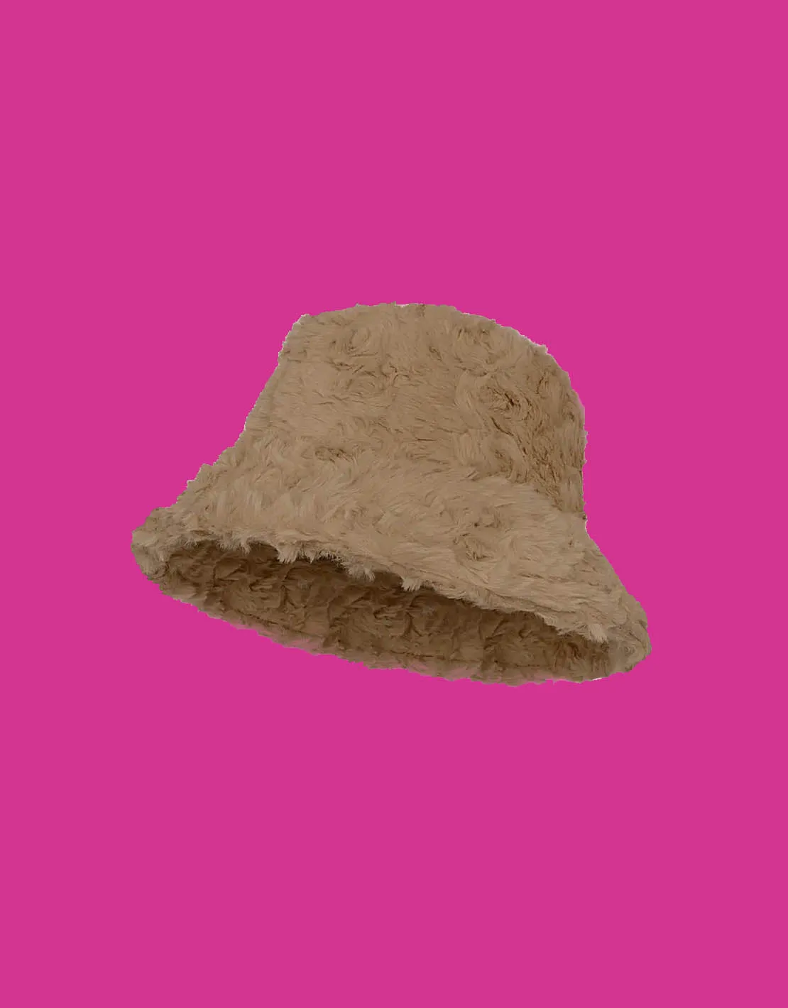 Fluffy bucket hat I