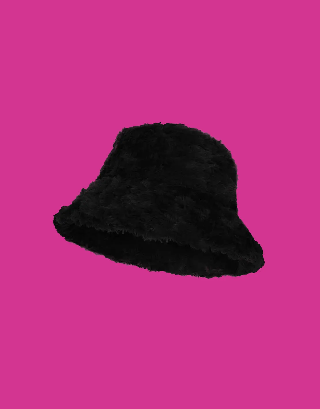 Fluffy bucket hat I