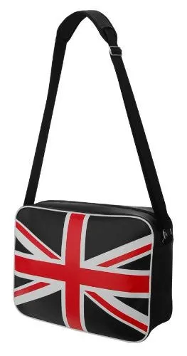Great Britain Union Jack Cross Body Travel Messenger Shoulder Bag