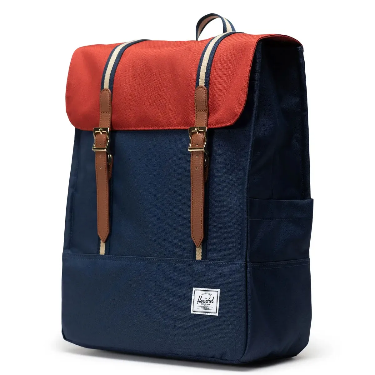 Herschel Supply - Zaino Survey 15.6 Black Iris Red Ochre - 11404 - BLACK/IRIS/RED/OCHRE
