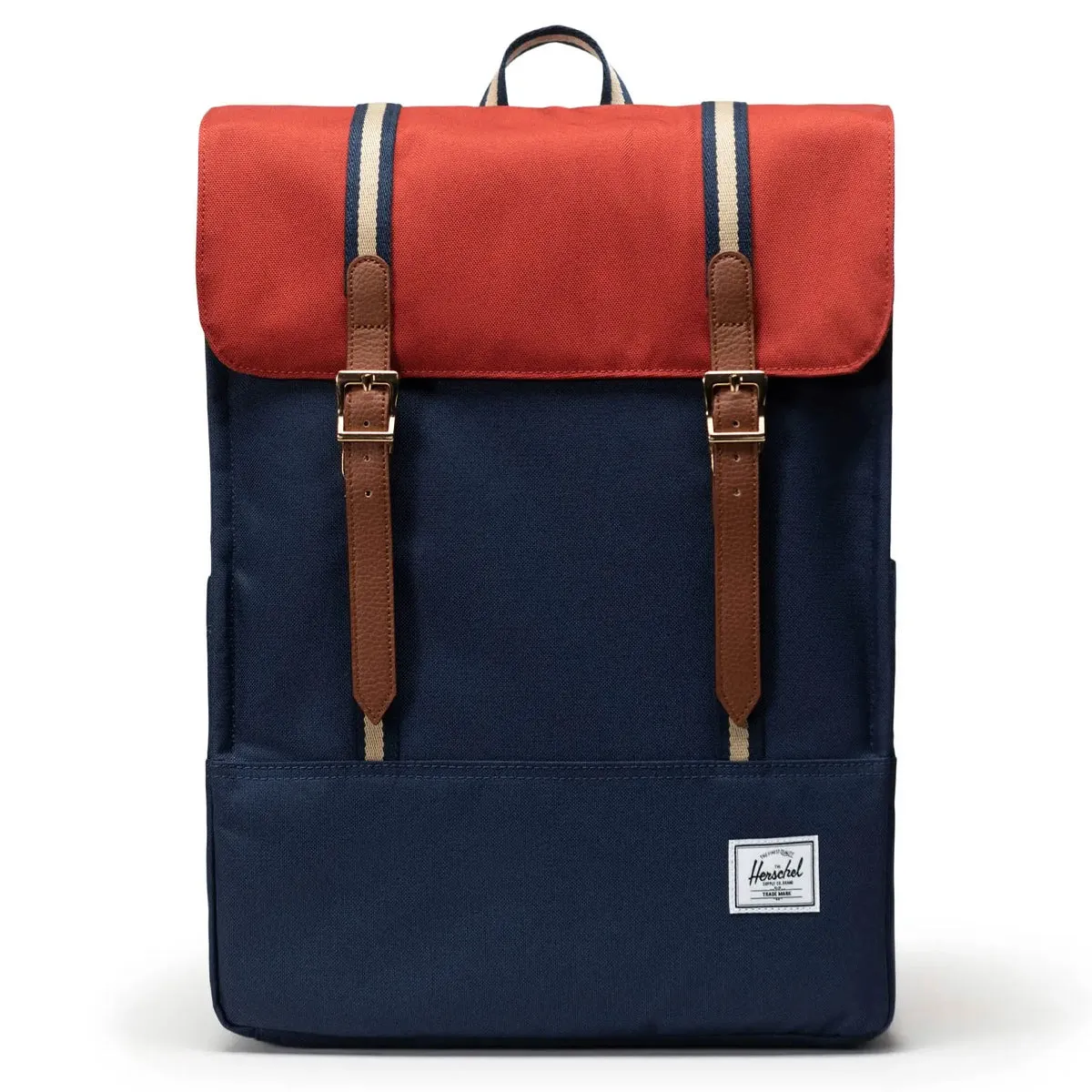 Herschel Supply - Zaino Survey 15.6 Black Iris Red Ochre - 11404 - BLACK/IRIS/RED/OCHRE