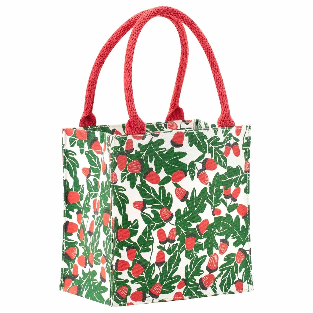 Holiday Acorns Gift/Tote Bag - final sale