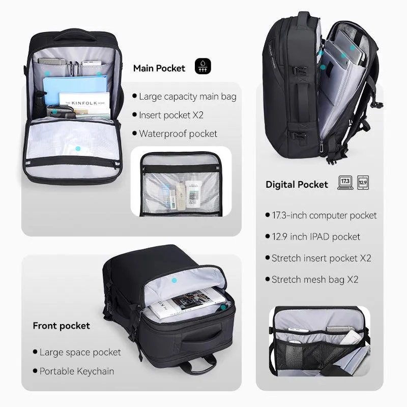 Infinitely: Multi-functional Large Capacity Backpacks