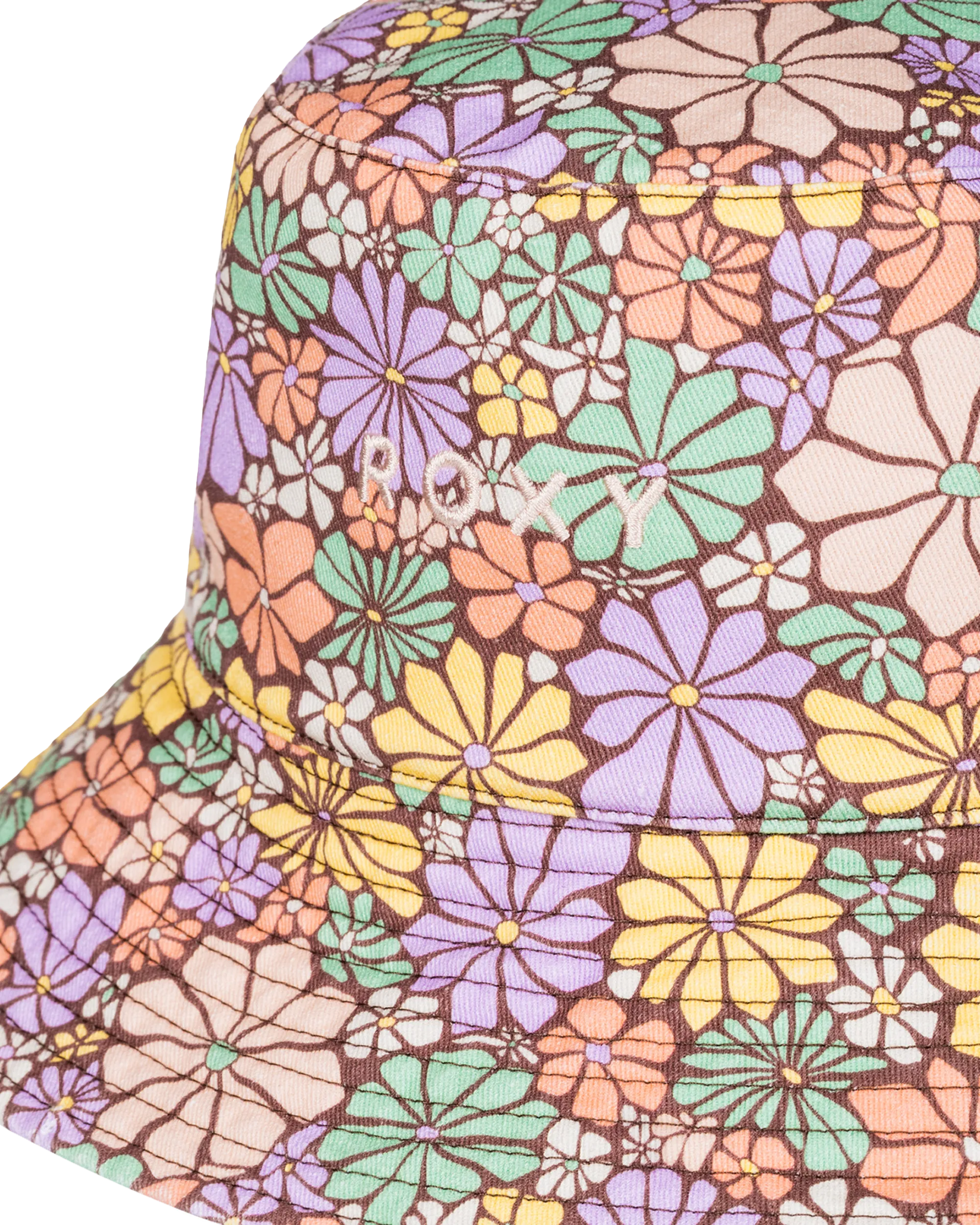 Jasmine Paradise Bucket Hat in Rootbeer