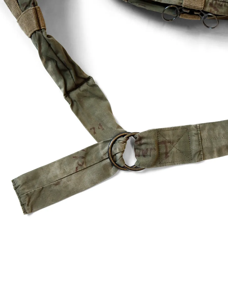 Kapital Cotton Weather PRISNOR-Craft Tattersall Snufkin Bag - Khaki