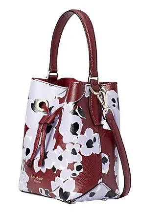 KATE SPADE EVA FLORAL BOUQUET BUCKET CROSSBODY BAG