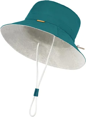 Kids Toddler Baby Boy Sun Hat Summer Bucket Hats with UPF 50  UV Sun Protective