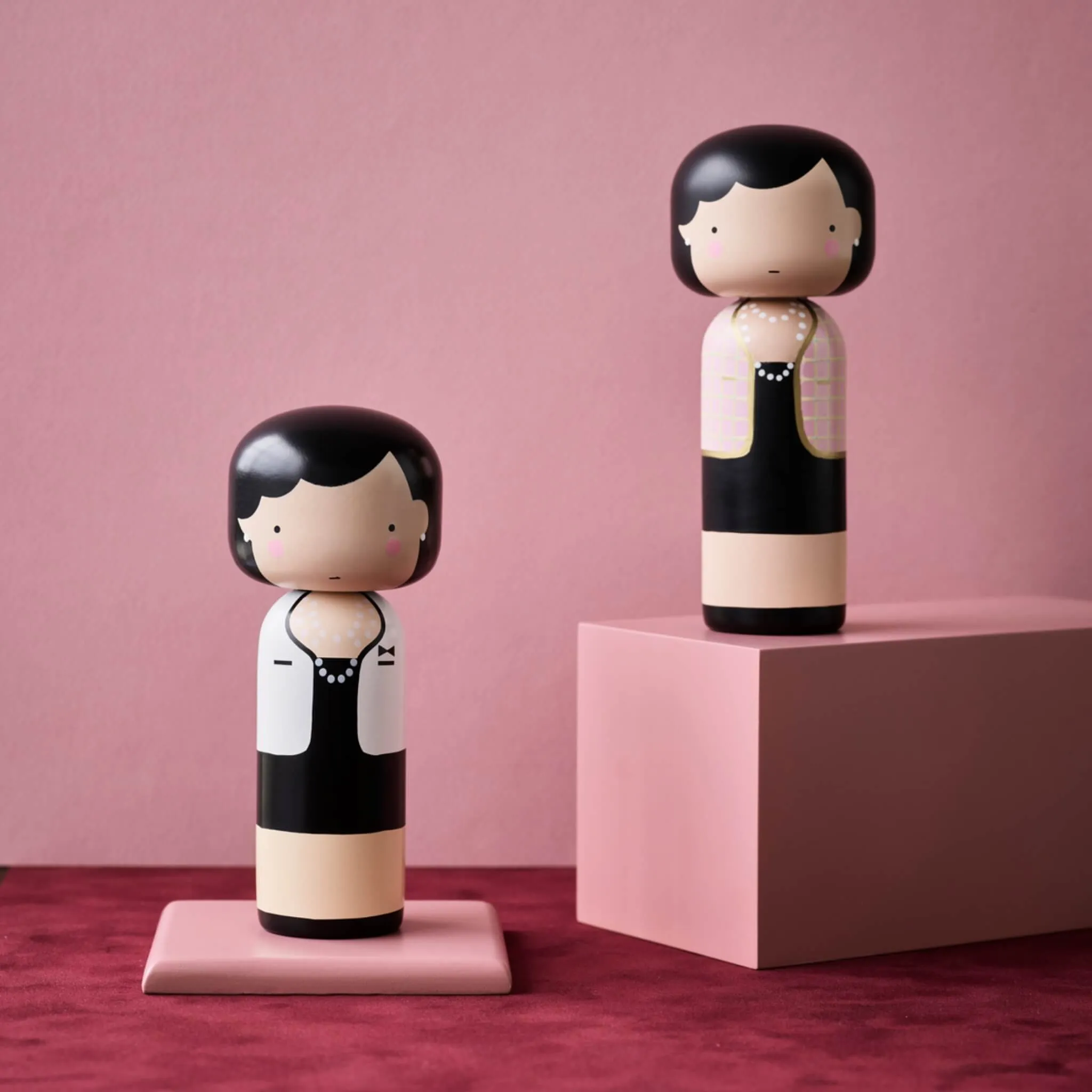 Kokeshi | Coco, In Pink