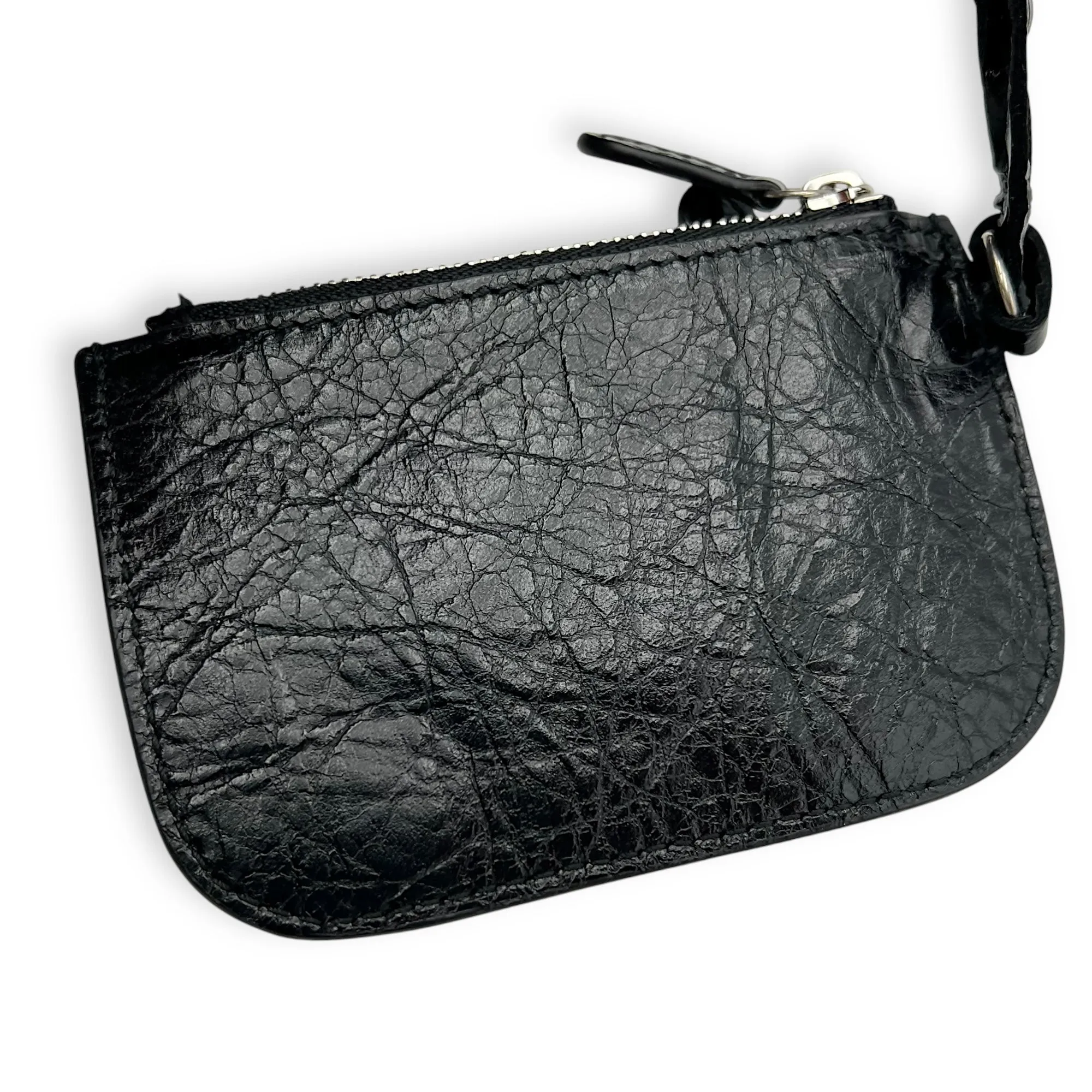 Le Cagole Bucket Bag Black in Lambskin, Silver hardware