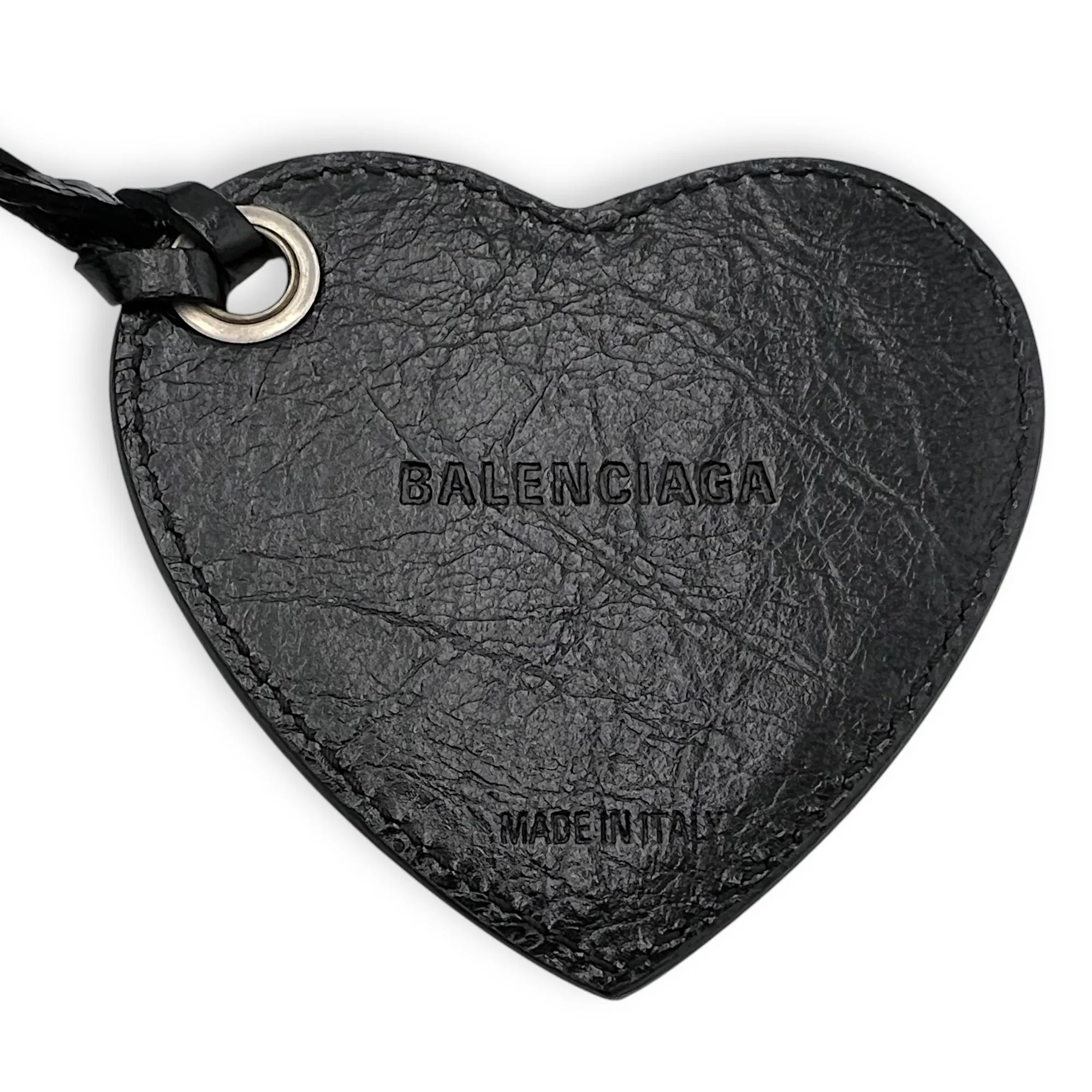 Le Cagole Bucket Bag Black in Lambskin, Silver hardware