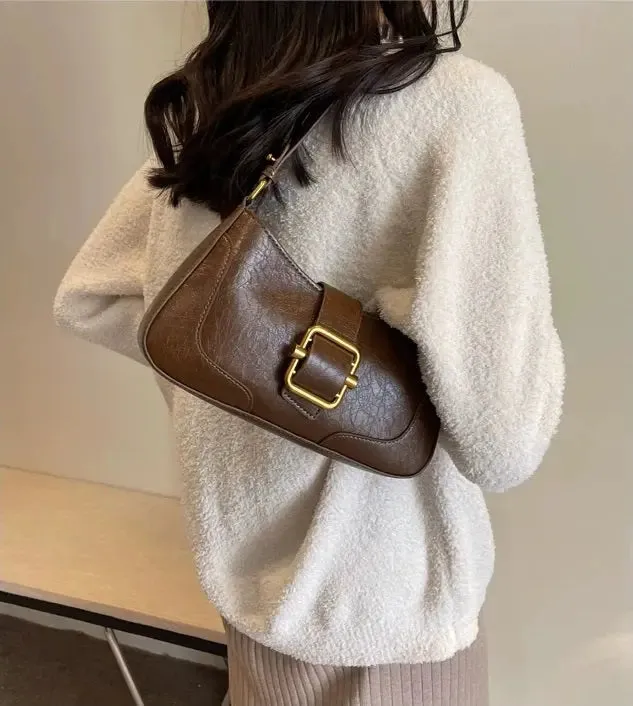 Leather Shoulder Bag For Women and Girls 2410
