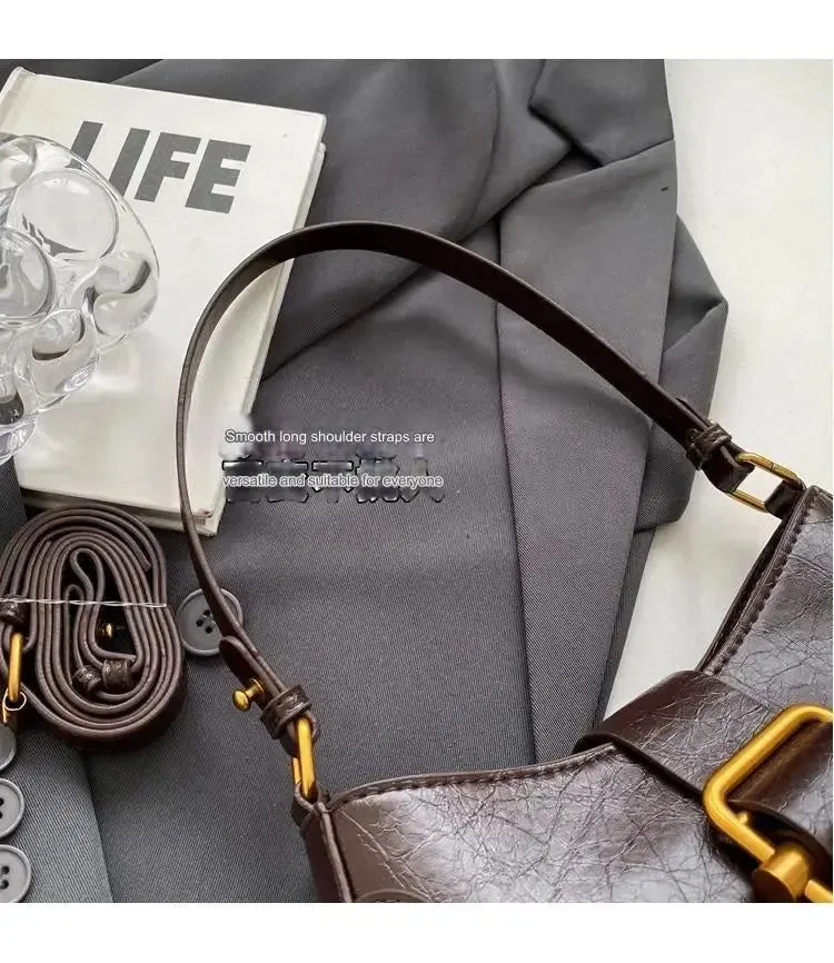 Leather Shoulder Bag For Women and Girls 2410