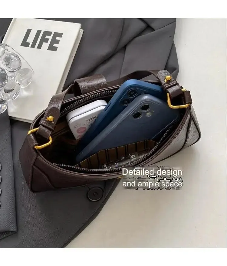 Leather Shoulder Bag For Women and Girls 2410